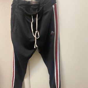 Black pyramid joggers